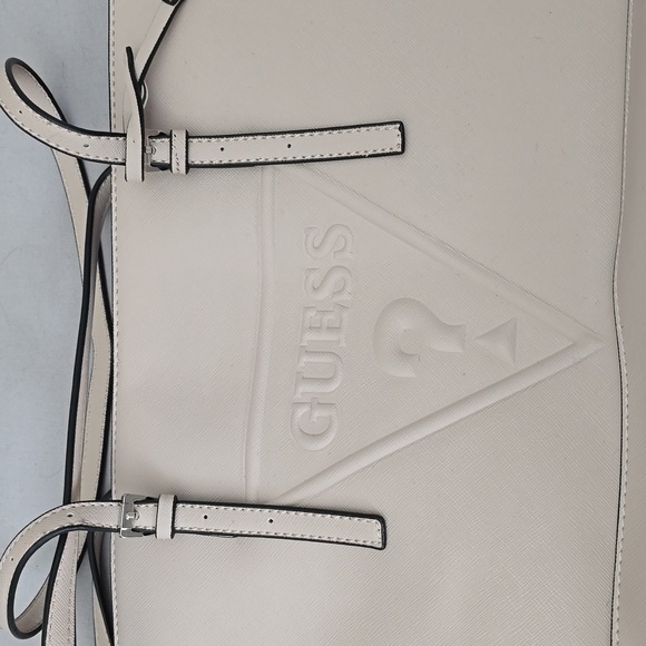 Guess Pale Pink Leather Tote - Picture 2 of 8